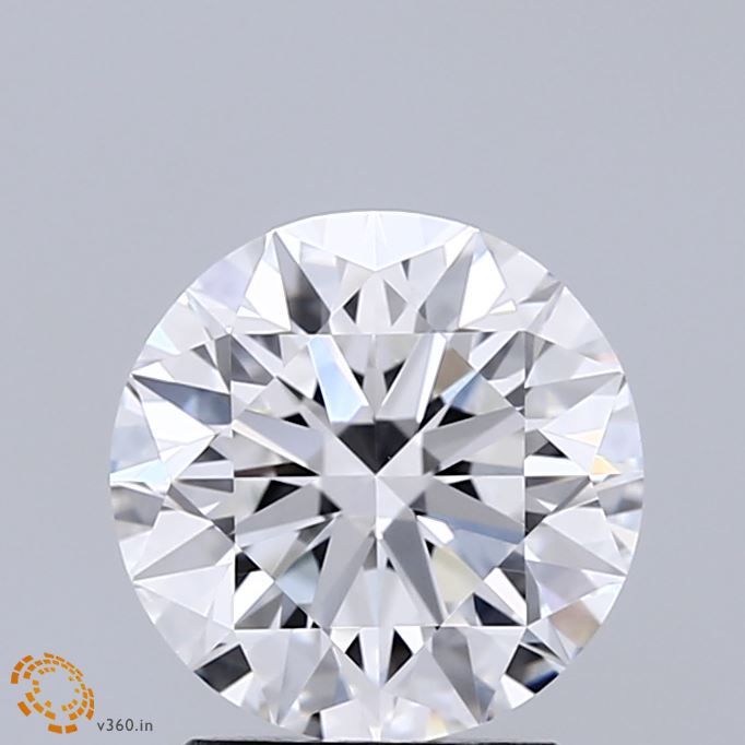 2ct Round D - VVS2 - Very Good cut - LD371379