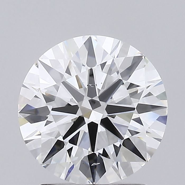 2.02 Carat round Lab Grown Diamond Front View