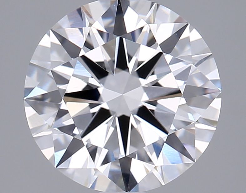 2ct Round E - VVS1 - Very Good cut - LD46636