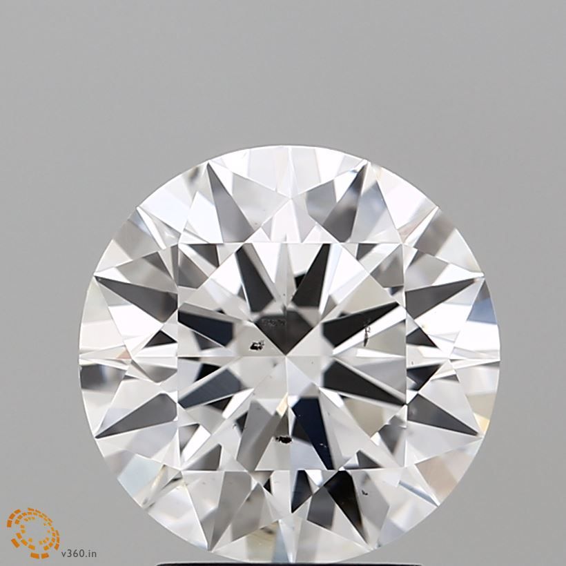 3,03 ct Okrągły diament naturalny