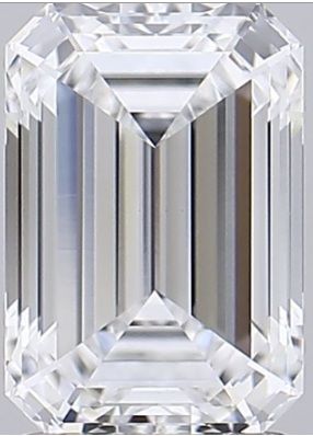 2.03ct Emerald D - VS1 - Excellent cut - LD199852