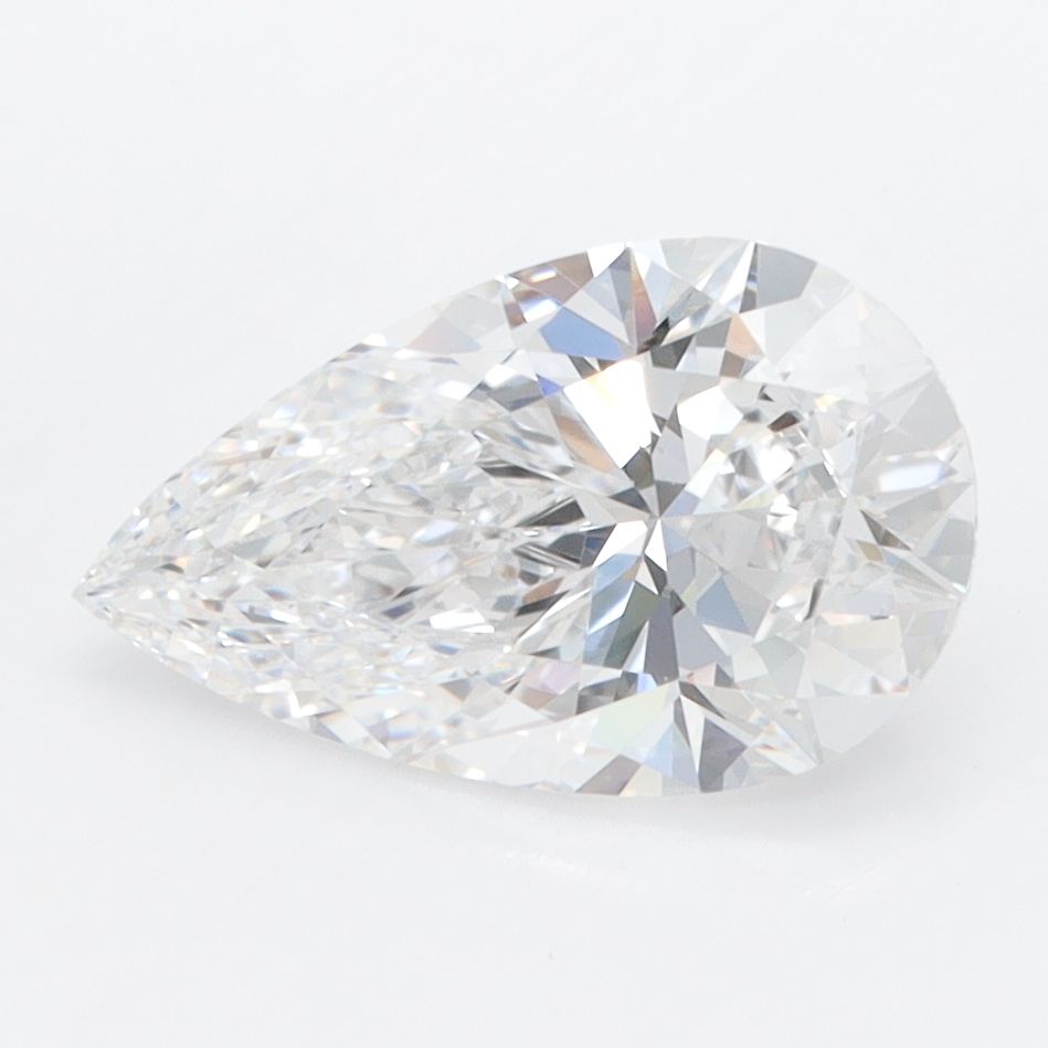2.01ct Pear D - VVS1 - Excellent cut - LD383330