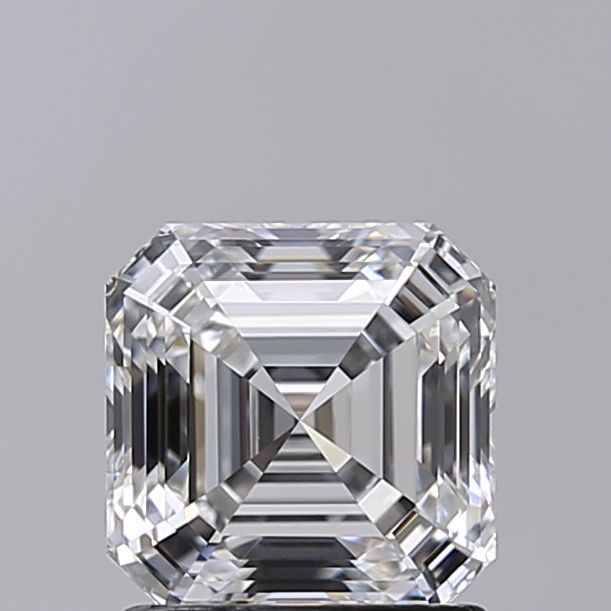 1.51ct Asscher F - VVS2 - Excellent cut - LGD407940