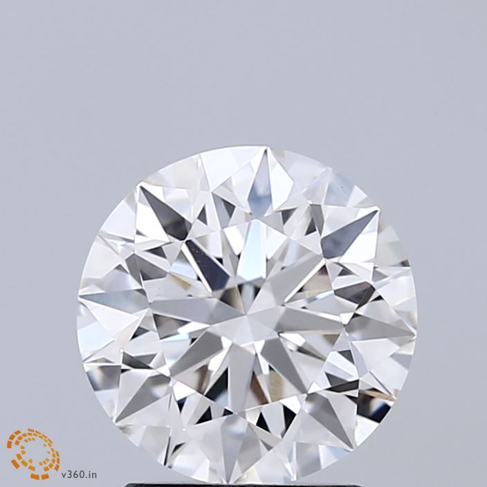 2ct Round F - VVS2 - Excellent cut - LD49235