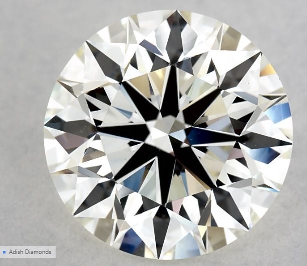3,00 ct Okrągły diament naturalny