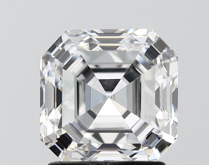 2ct Asscher D - VVS2 - Excellent cut - LD42344
