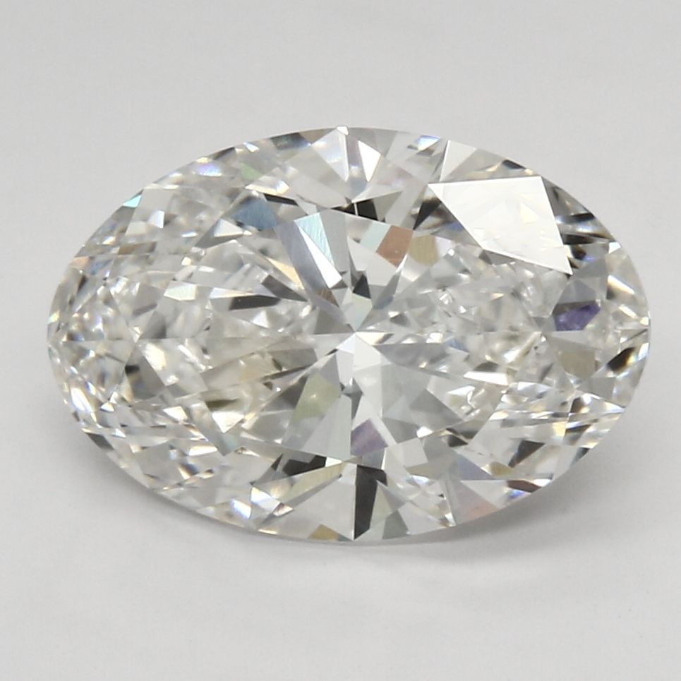 Diamant Ovale 3.68 ct - Couleur G - Pureté VVS2
