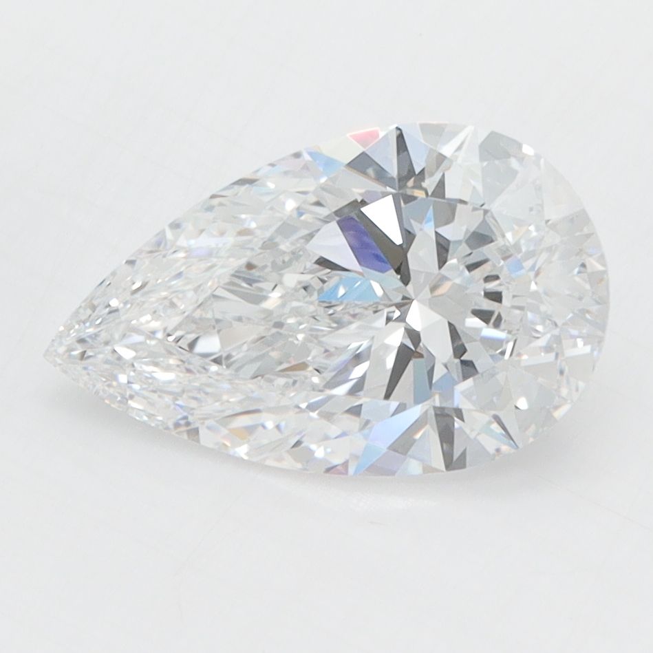 2.01ct Pear D - VVS1 - Excellent cut - LD75055