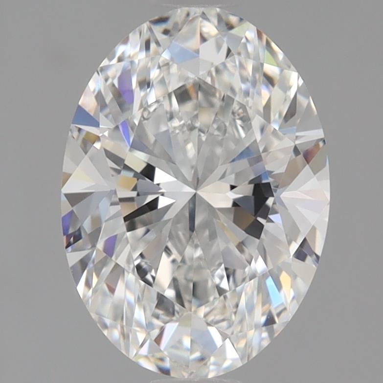 2.02 Carat oval Lab Grown Diamond Front View