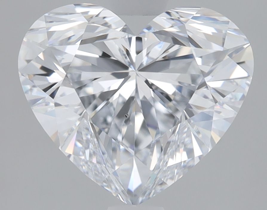 2.01 Carat heart Lab Grown Diamond Front Image