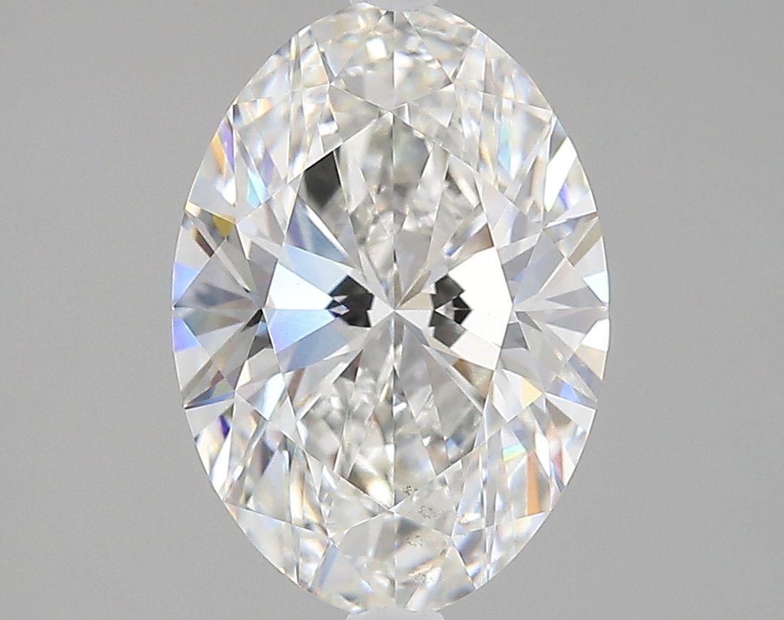 Diamant Ovale 3.18 ct - Couleur G - Pureté SI1