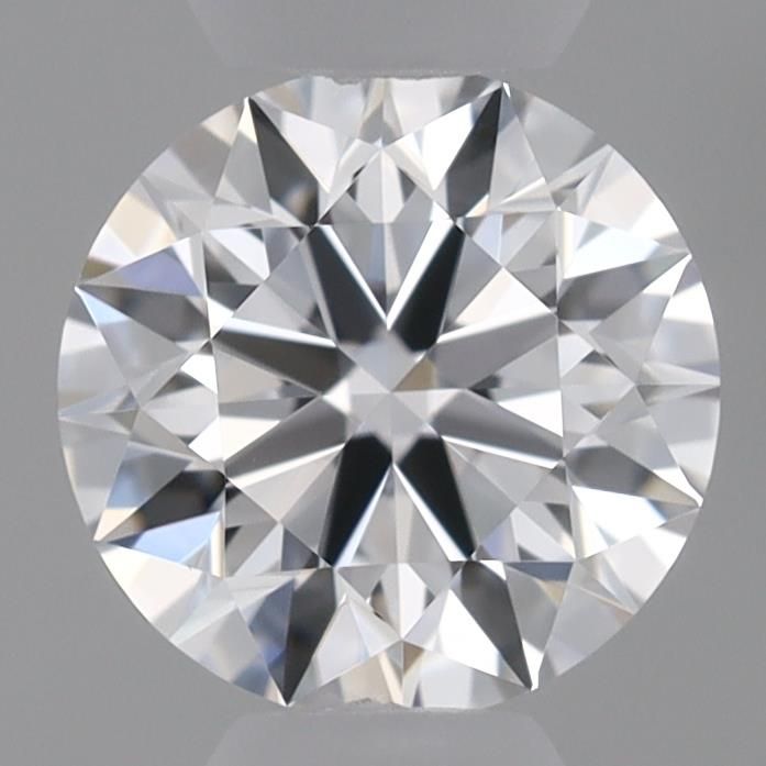0.50 Carat round Lab Grown Diamond Front View