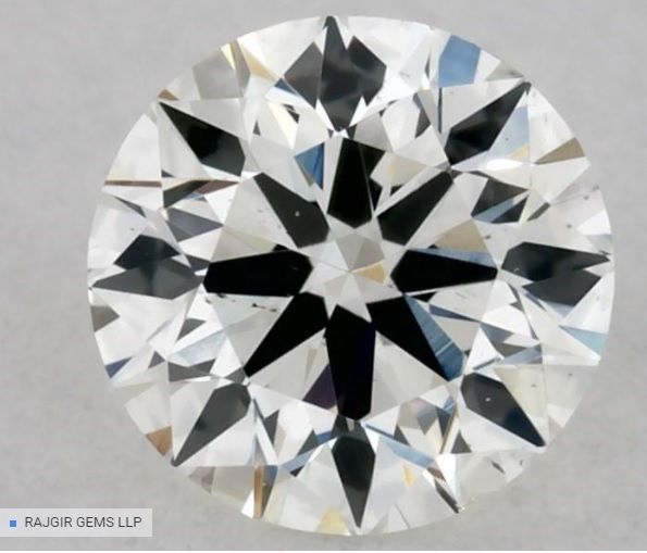 0,32 ct Okrągły diament naturalny