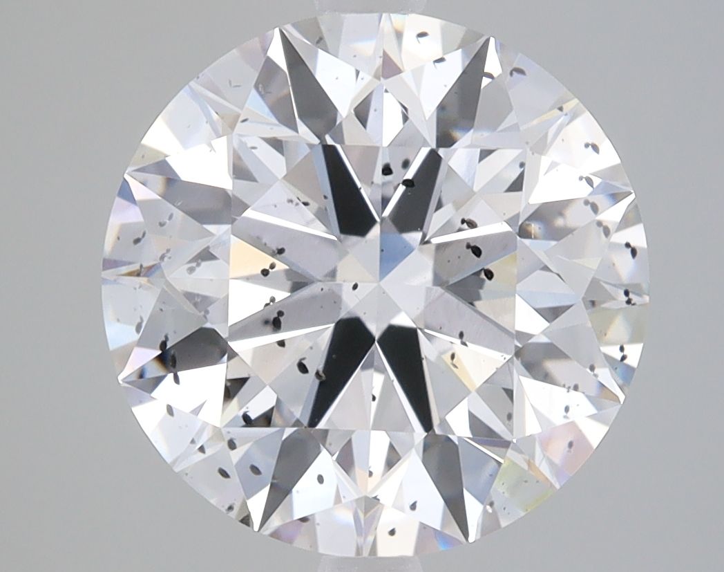 3,77 ct Okrągły diament laboratoryjny