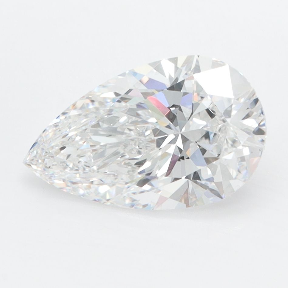 2ct Pear D - IF - Excellent cut - LD63411