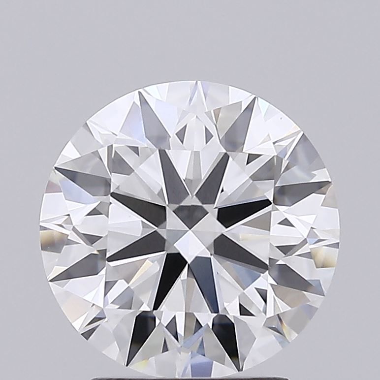 2.57 Carat F-VVS2 Ideal Round Diamond Image 
