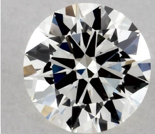 0,30 ct Okrągły diament naturalny