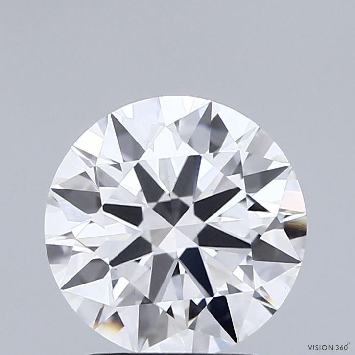 2ct Round F - VS1 - Very Good cut - LD48987
