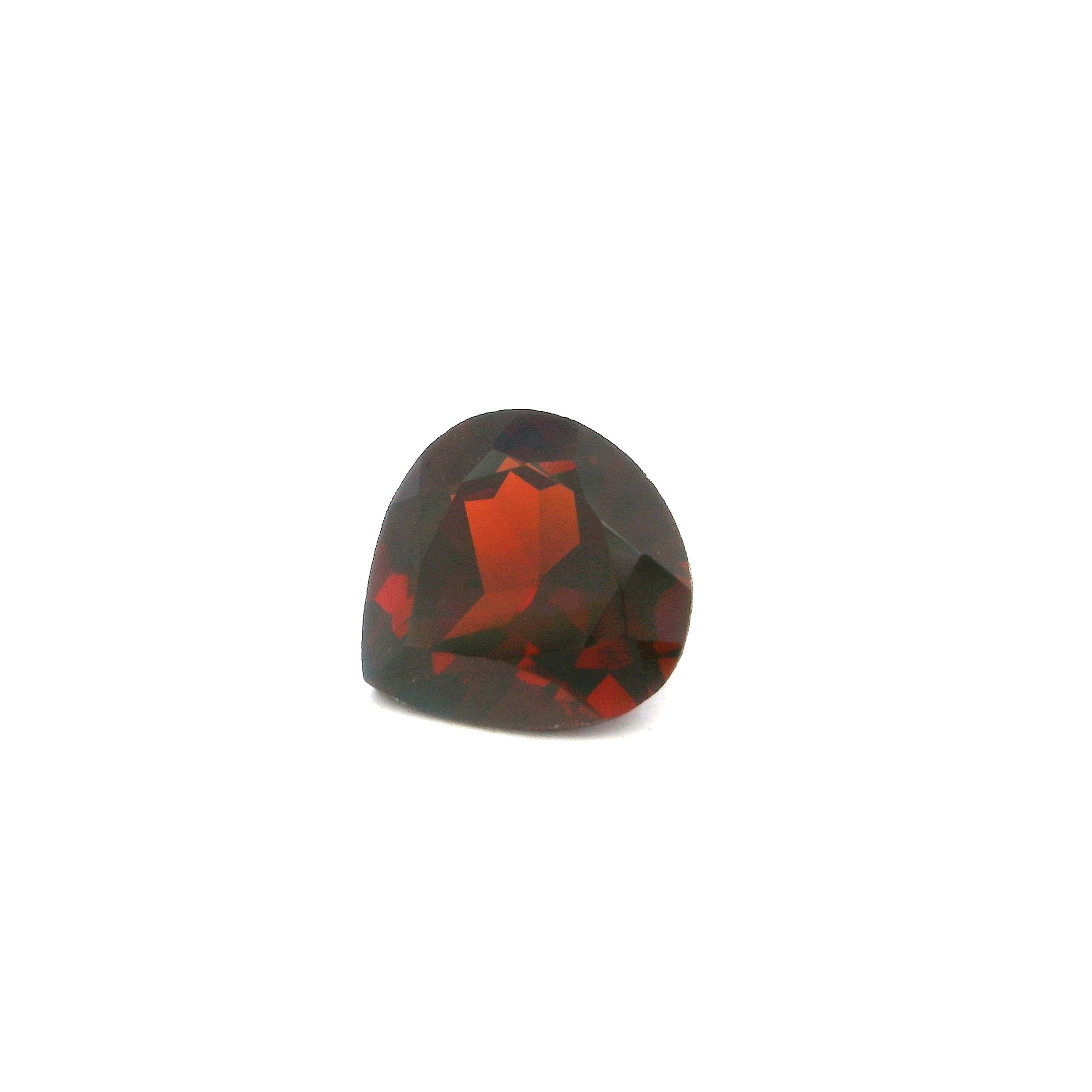 2.08 ct Pear Red Garnet
