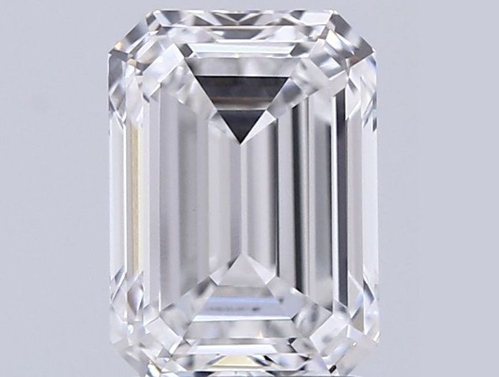 2.03ct Emerald D - VVS2 - Excellent cut - LD176709