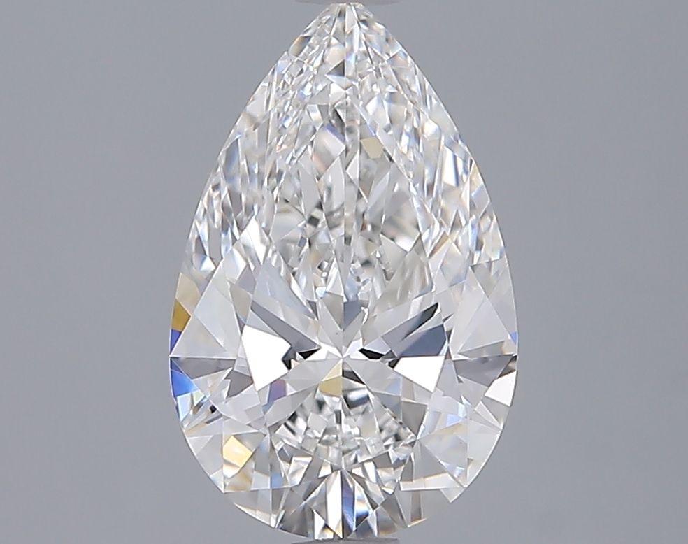 2.01ct Pear E - VVS2 - Excellent cut - LD333296