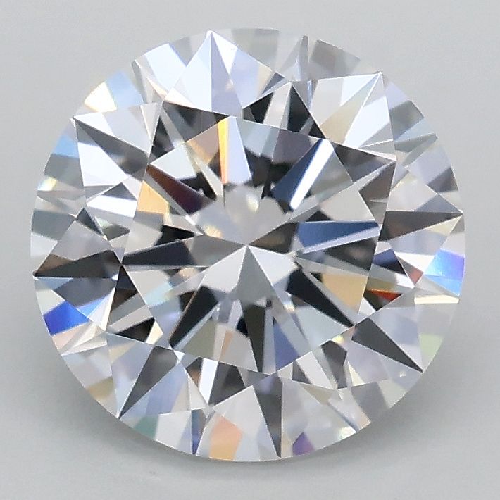 2ct Round D - VVS2 - Very Good cut - LD148002