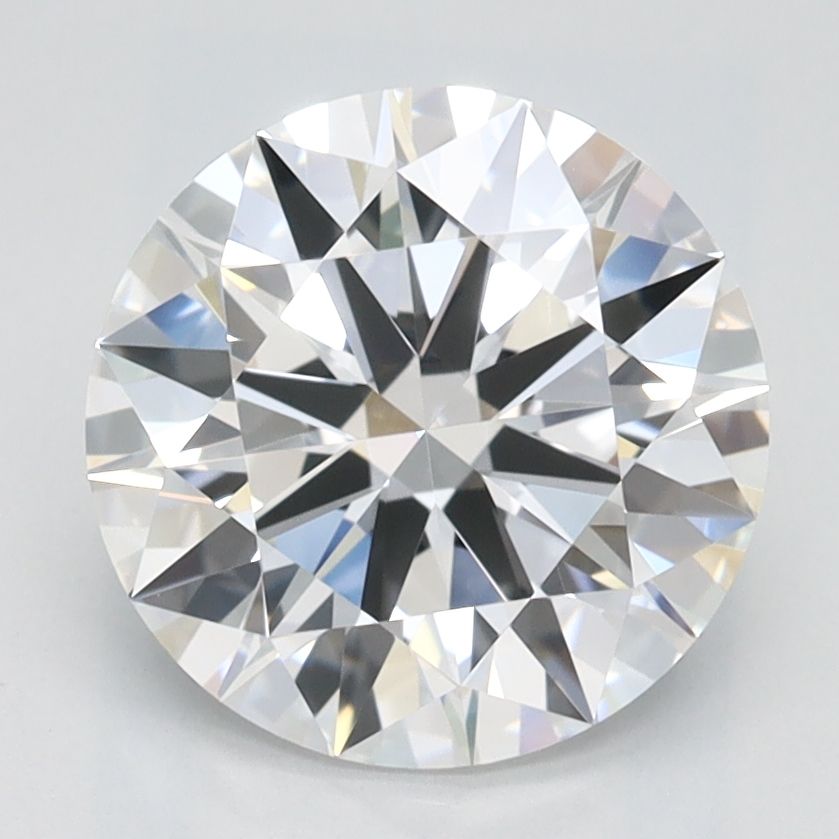 2ct Round D - VVS1 - Excellent cut - LD250780