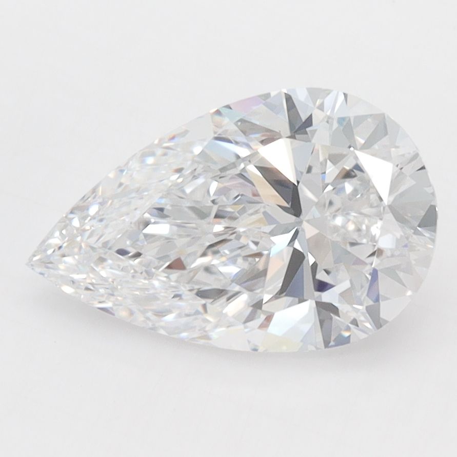 2ct Pear D - VVS1 - Excellent cut - LD357493