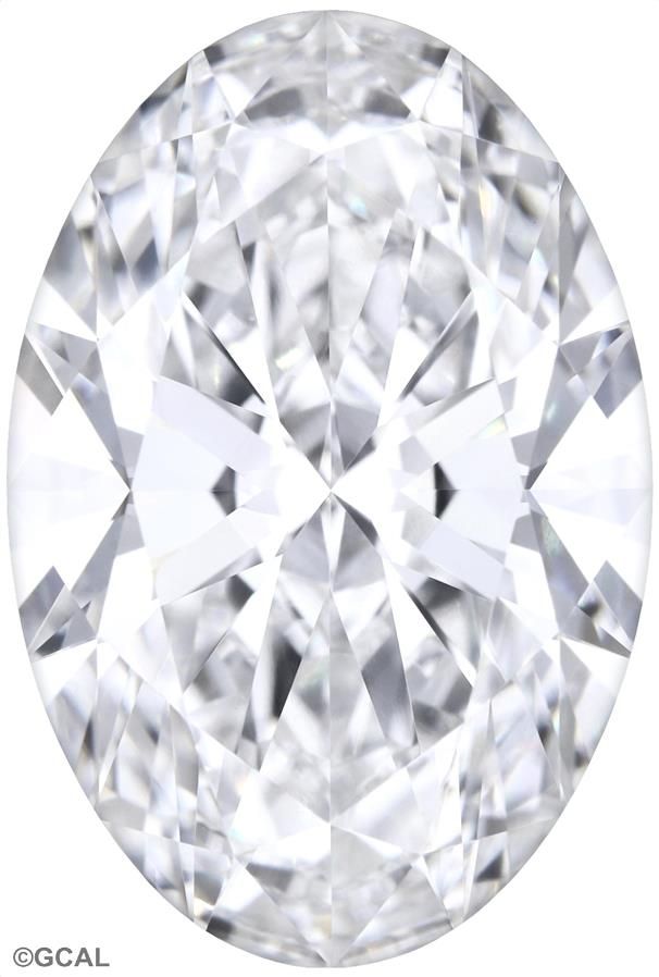 Diamant Ovale 3.23 ct - Couleur E - Pureté VVS2