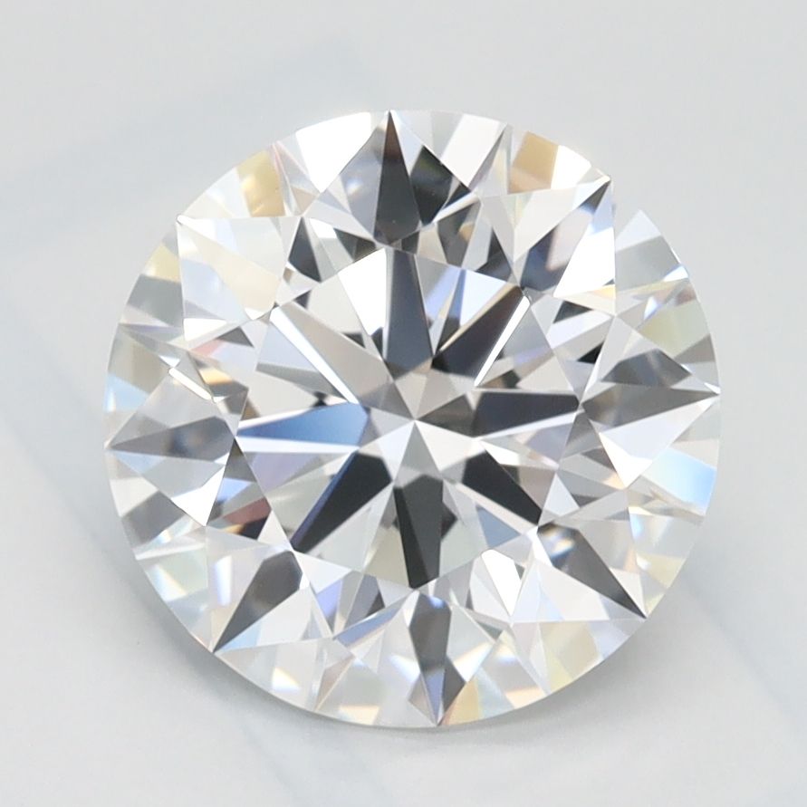 2ct Round D - VVS1 - Excellent cut - LCD1556