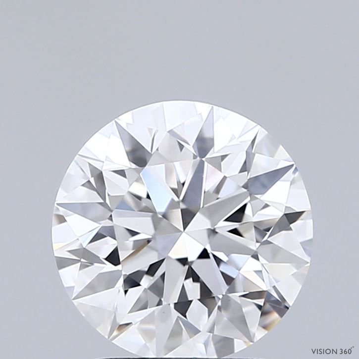 2ct Round D - VS1 - Very Good cut - LD255473