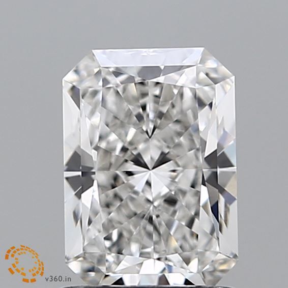 1.20 Carat radiant Lab Grown Diamond Front Image