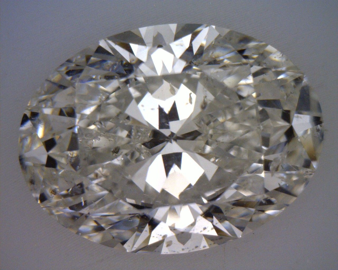 3,55 ct Owalny diament naturalny