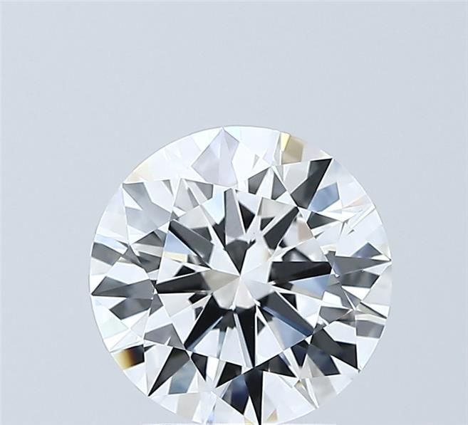 2ct Round E - VVS2 - Very Good cut - LD82124