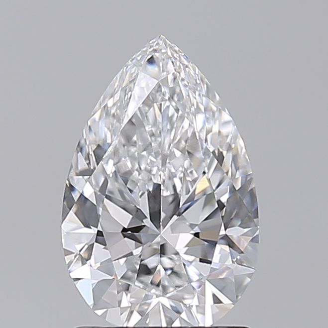 1.5ct Pear D VVS2 Excellent Cut