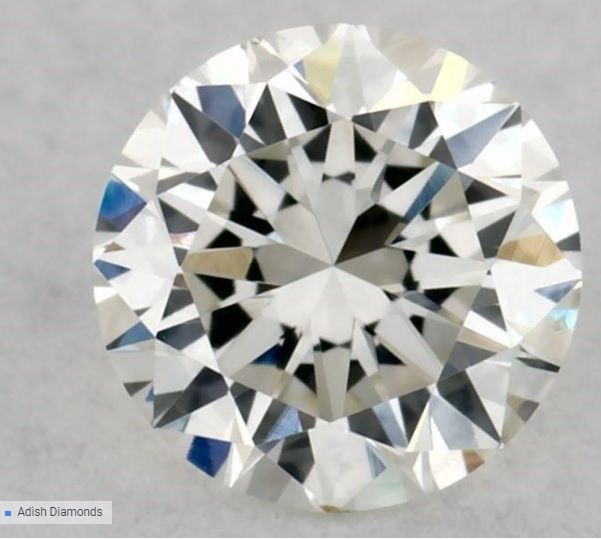 0,30 ct Okrągły diament naturalny