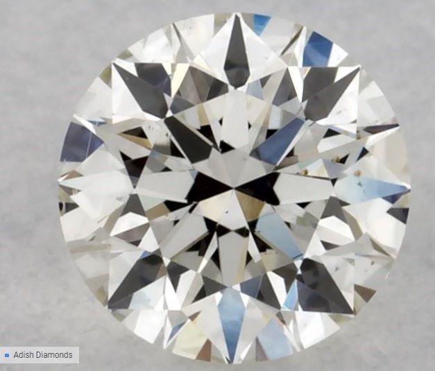 0,31 ct Okrągły diament naturalny