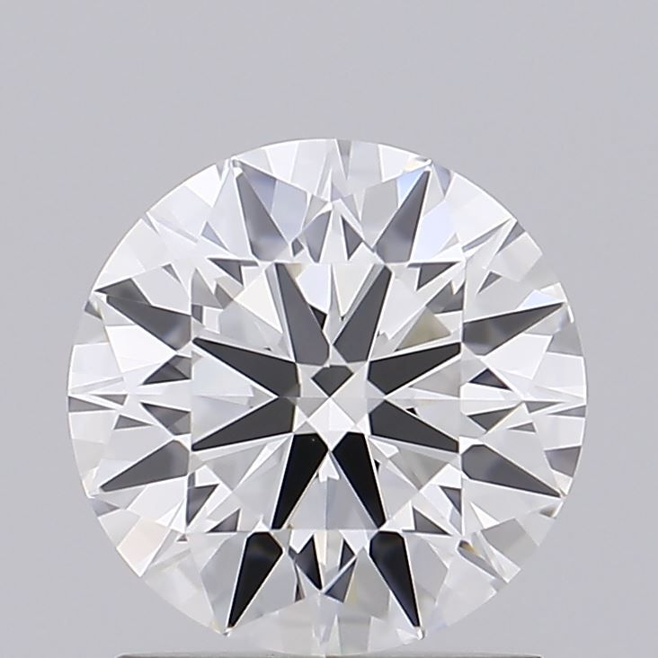 1.23 Carat round Lab Grown Diamond Front View