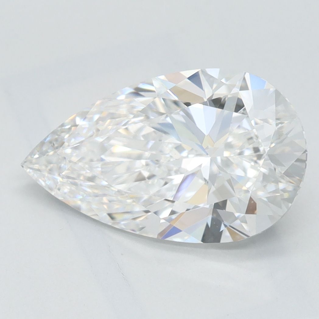 2ct Pear D - VVS1 - Excellent cut - LD240813