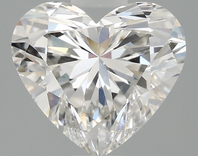 2.08ct Heart F - VS1 - Excellent cut - LD9050
