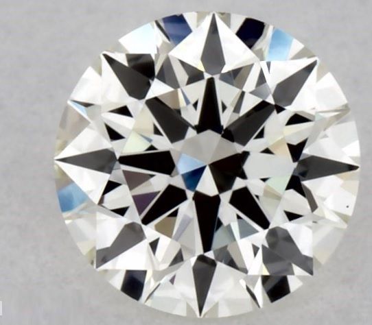 0,30 ct Okrągły diament naturalny