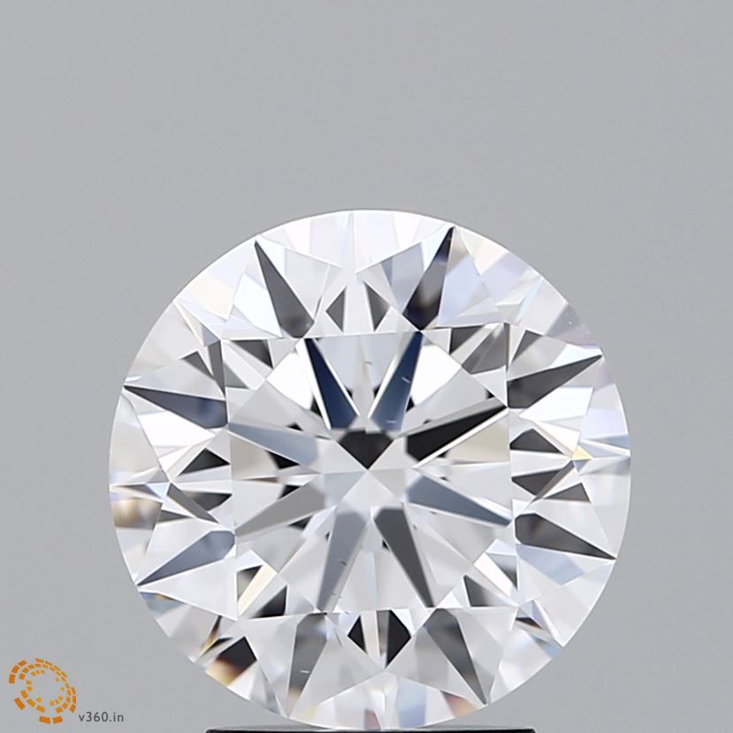3,22 ct Okrągły diament laboratoryjny