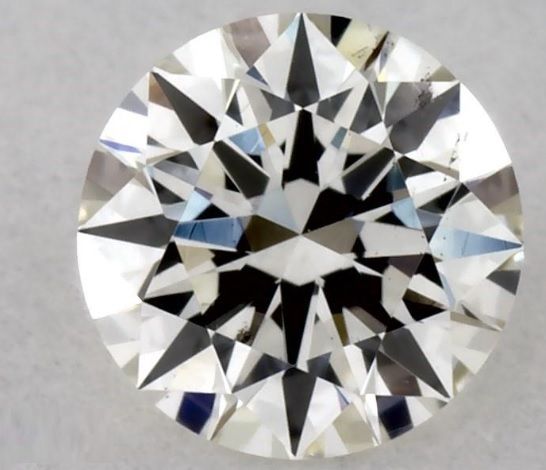 0,30 ct Okrągły diament naturalny