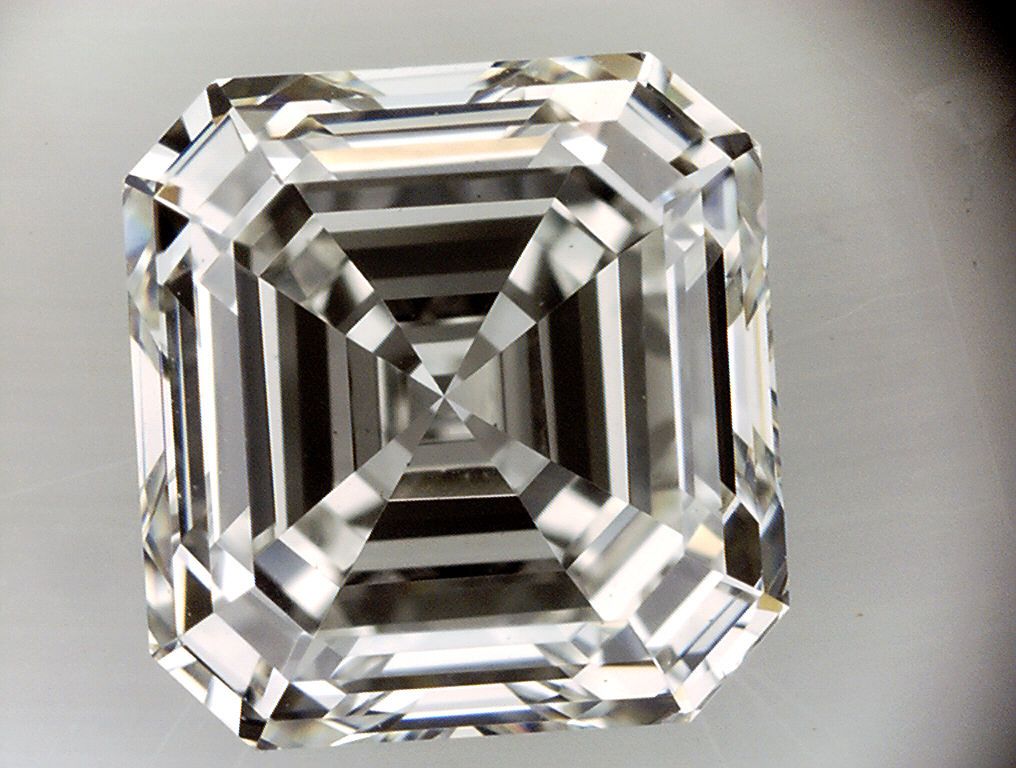 3,01 ct Diament naturalny w szlifie asscher