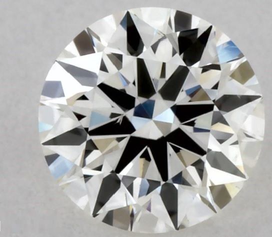 0,30 ct Okrągły diament naturalny