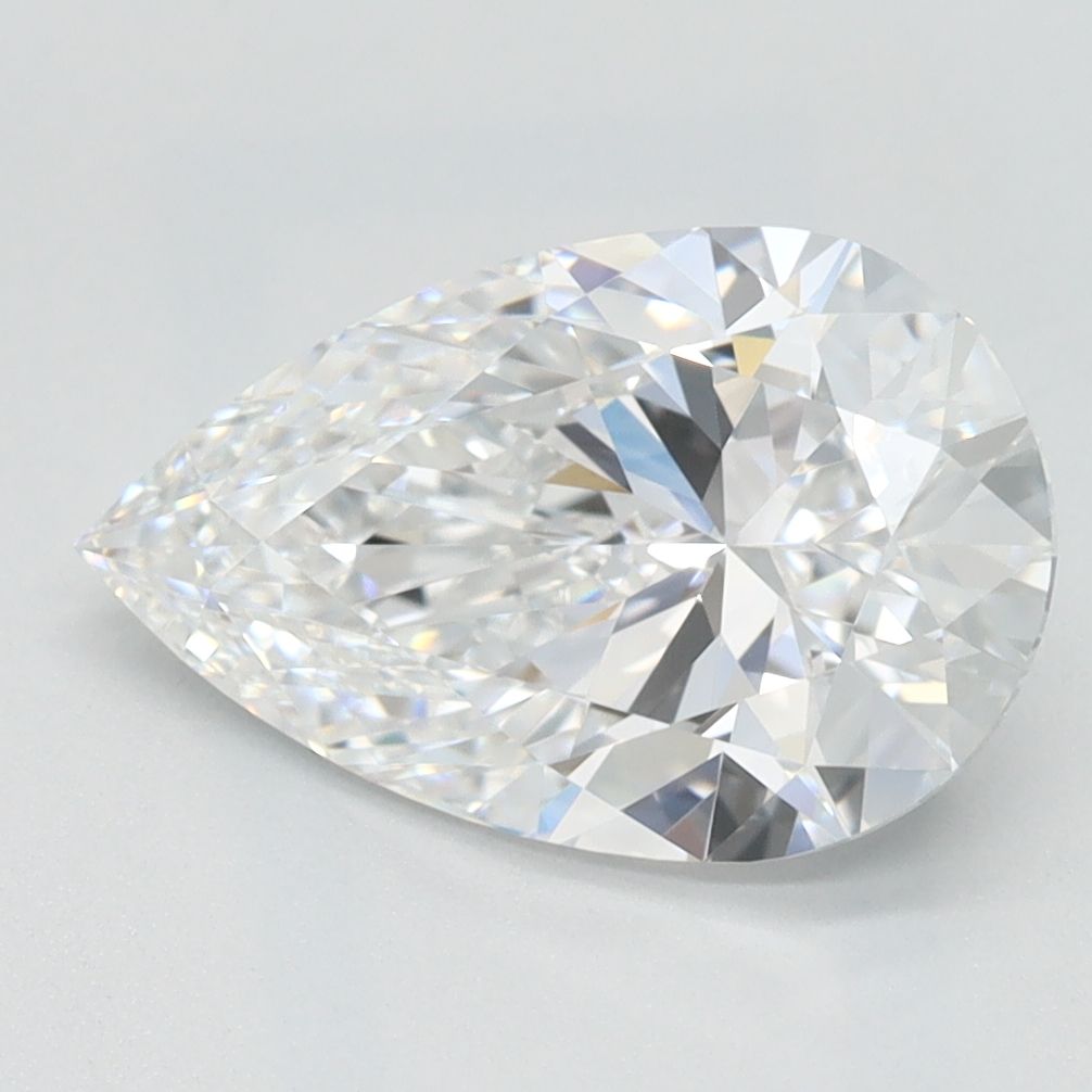 2ct Pear D - IF - Excellent cut - LD143258