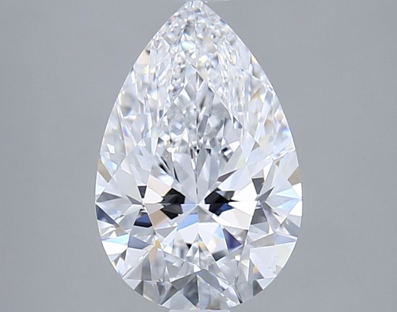 2ct Pear D - VVS2 - Excellent cut - LD5645