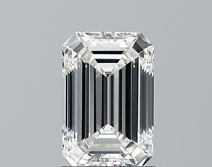 1.01 carat h SI1 VG  Cut GIA emerald diamond
