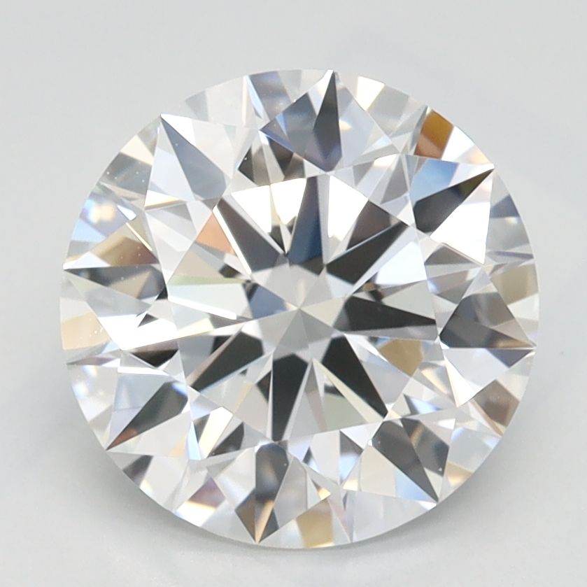 2ct Round D - VVS1 - Excellent cut - LD333517