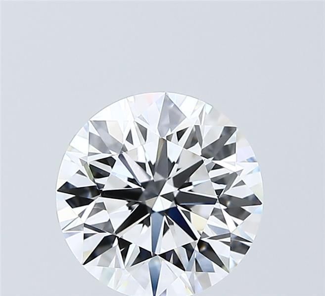 2ct Round D - VVS2 - Excellent cut - LD256603